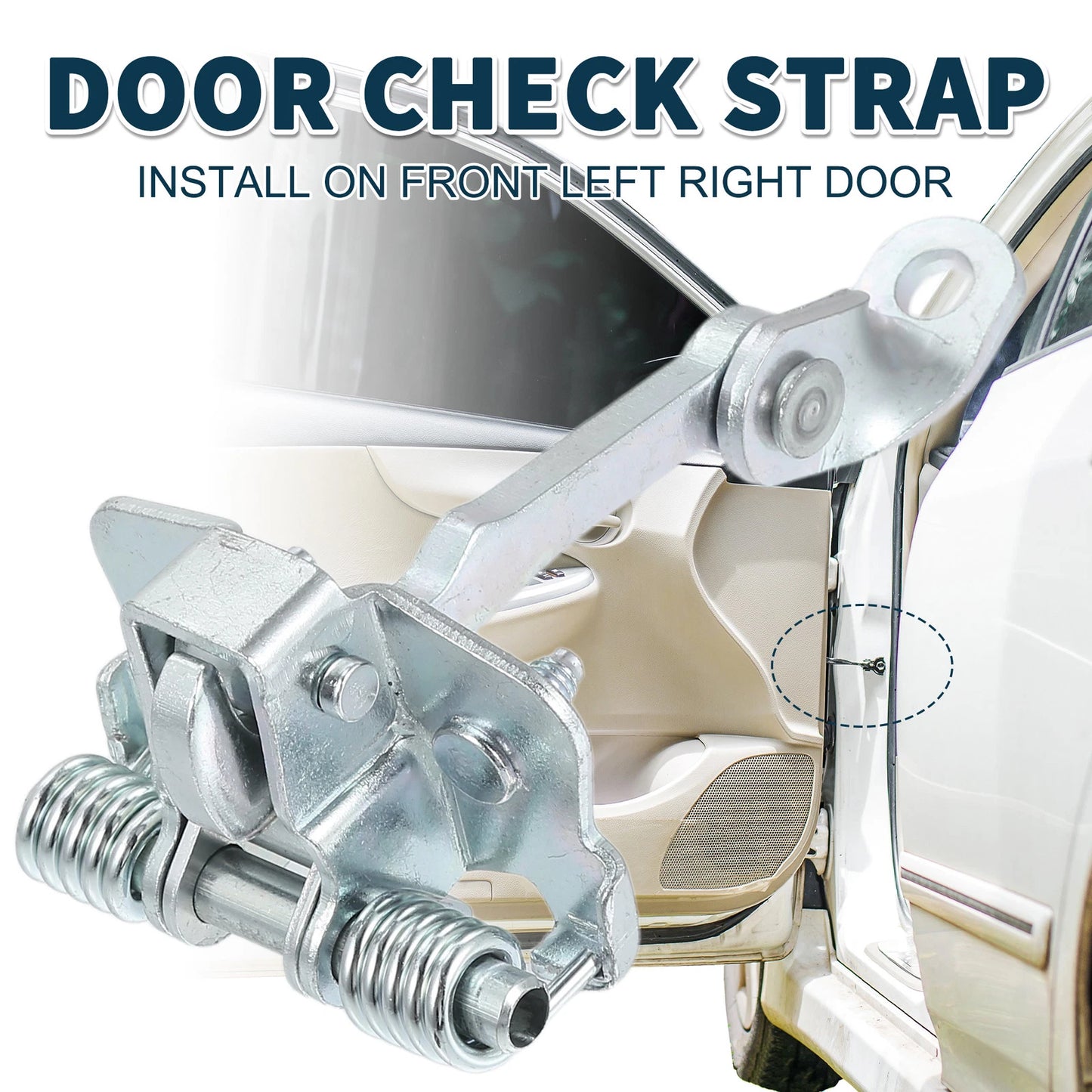 Door Check Strap Stopper Limiter for Peugeot 206 (1998-2012)