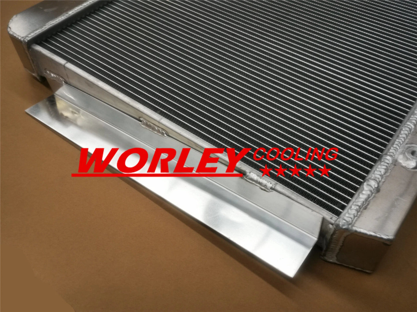3-Row Aluminum Radiator & Fan for 1955-1959 Chevy Pickup Truck (1955-1959)