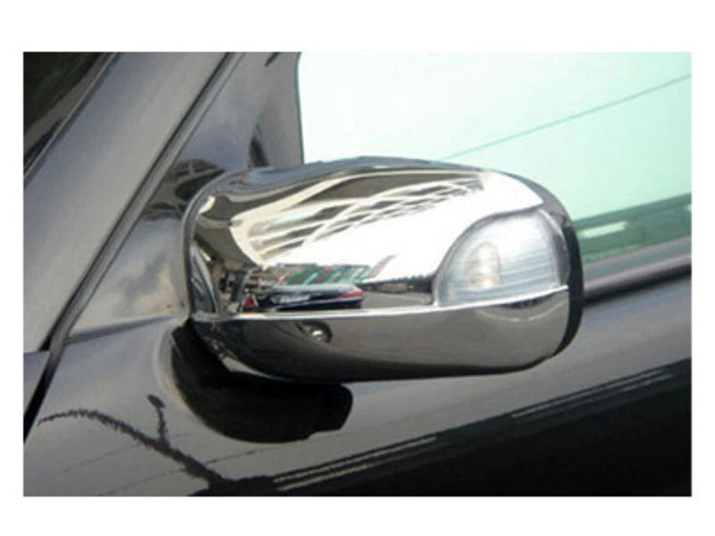 Chrome Door Mirror Covers for Mercedes Benz E-Class (1996-2002)