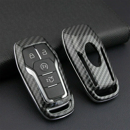 2 x Smart Key Cover & Chain Holder for Ford Lincoln
