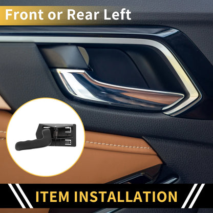 Front/Rear Left Interior Door Handle for Chevrolet Silverado 2500
