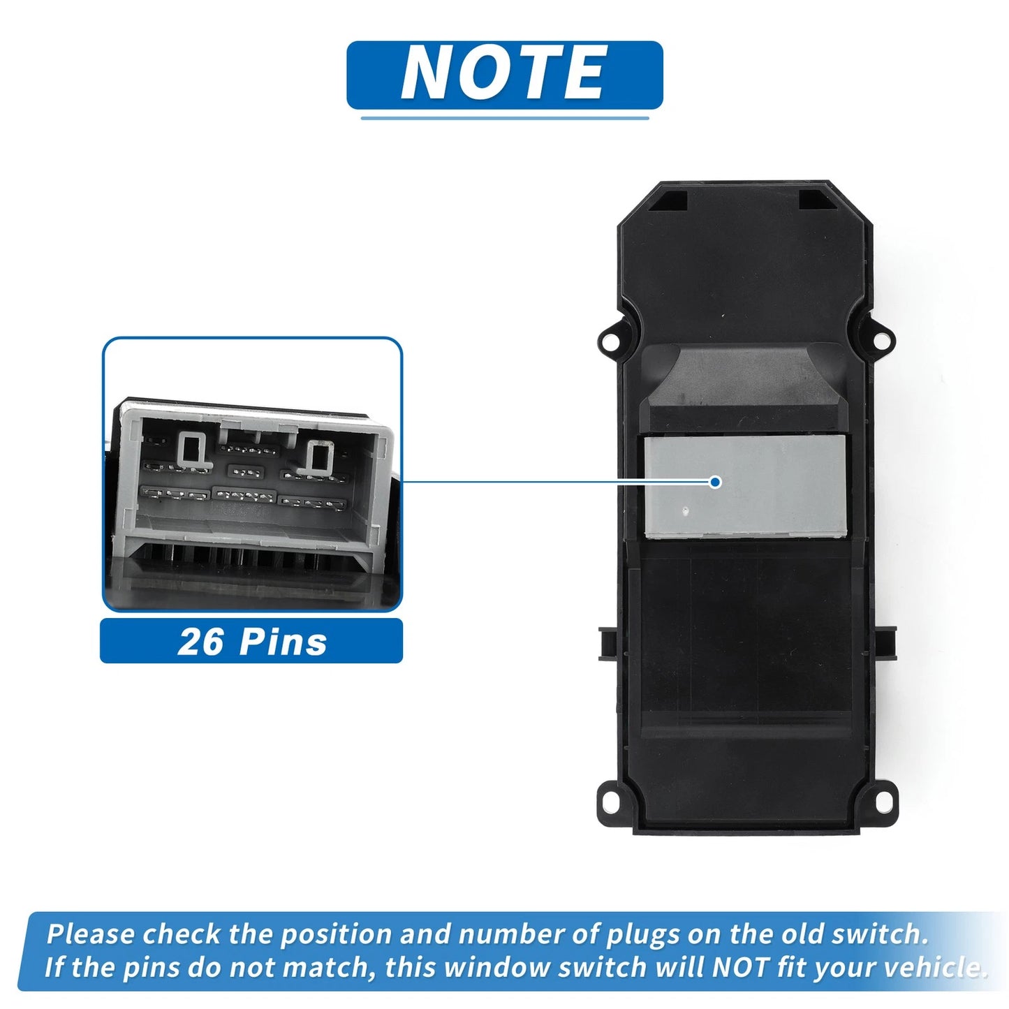 Power Window Switch for Honda City (2014-2020)