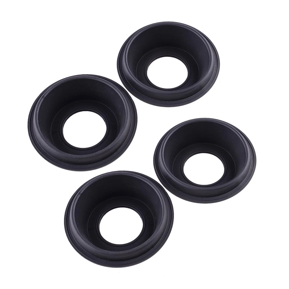 4 x Carburetor Vacuum Diaphragms for Suzuki GS500, GS500E, GSF1200A (1989-2000)