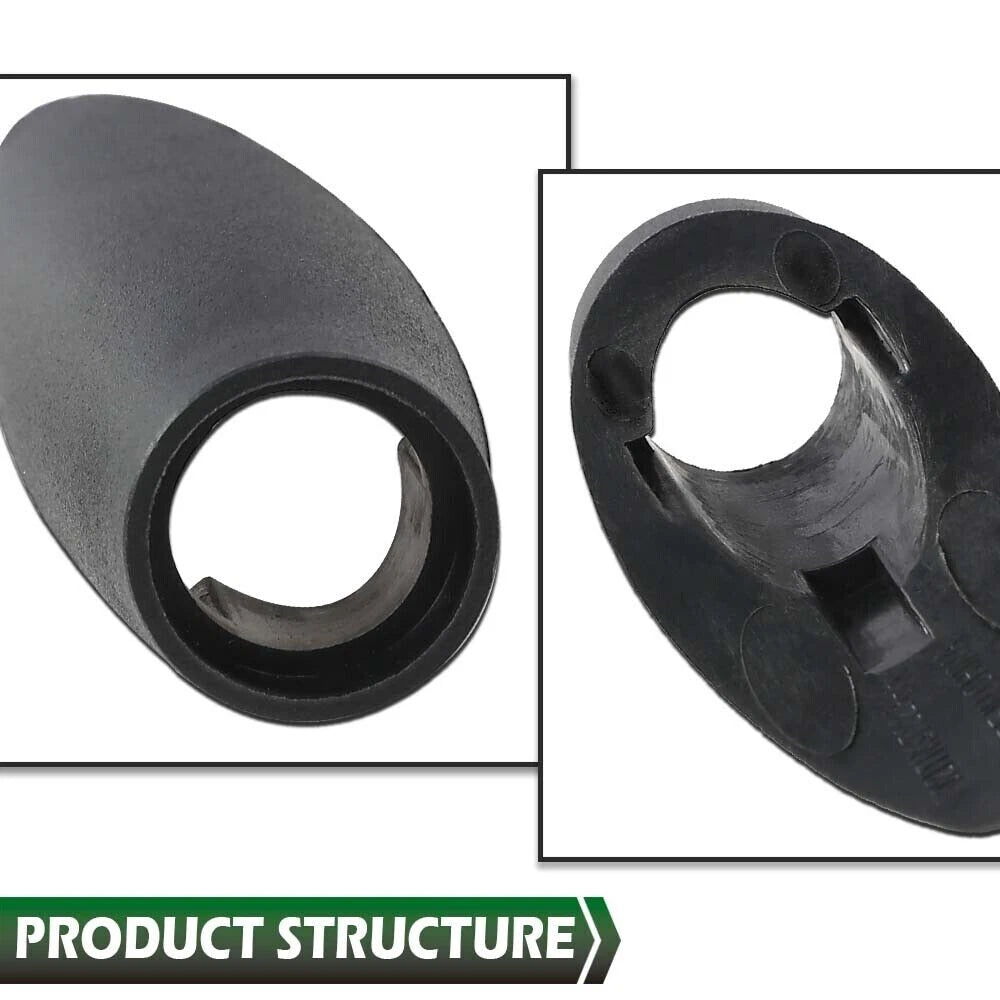 Radio Antenna Mounting Base Bezel Black for Dodge Ram 1500 2500 3500 (2002-2023)