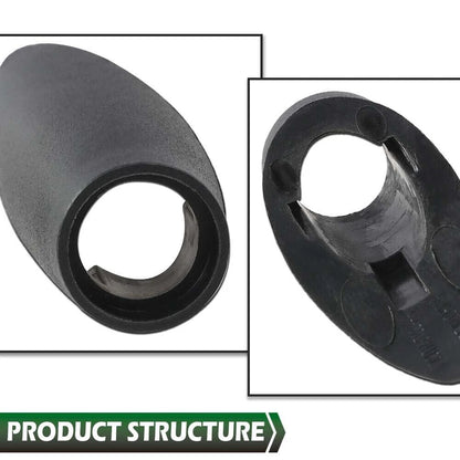 Radio Antenna Mounting Base Bezel Black for Dodge Ram 1500 2500 3500 (2002-2023)