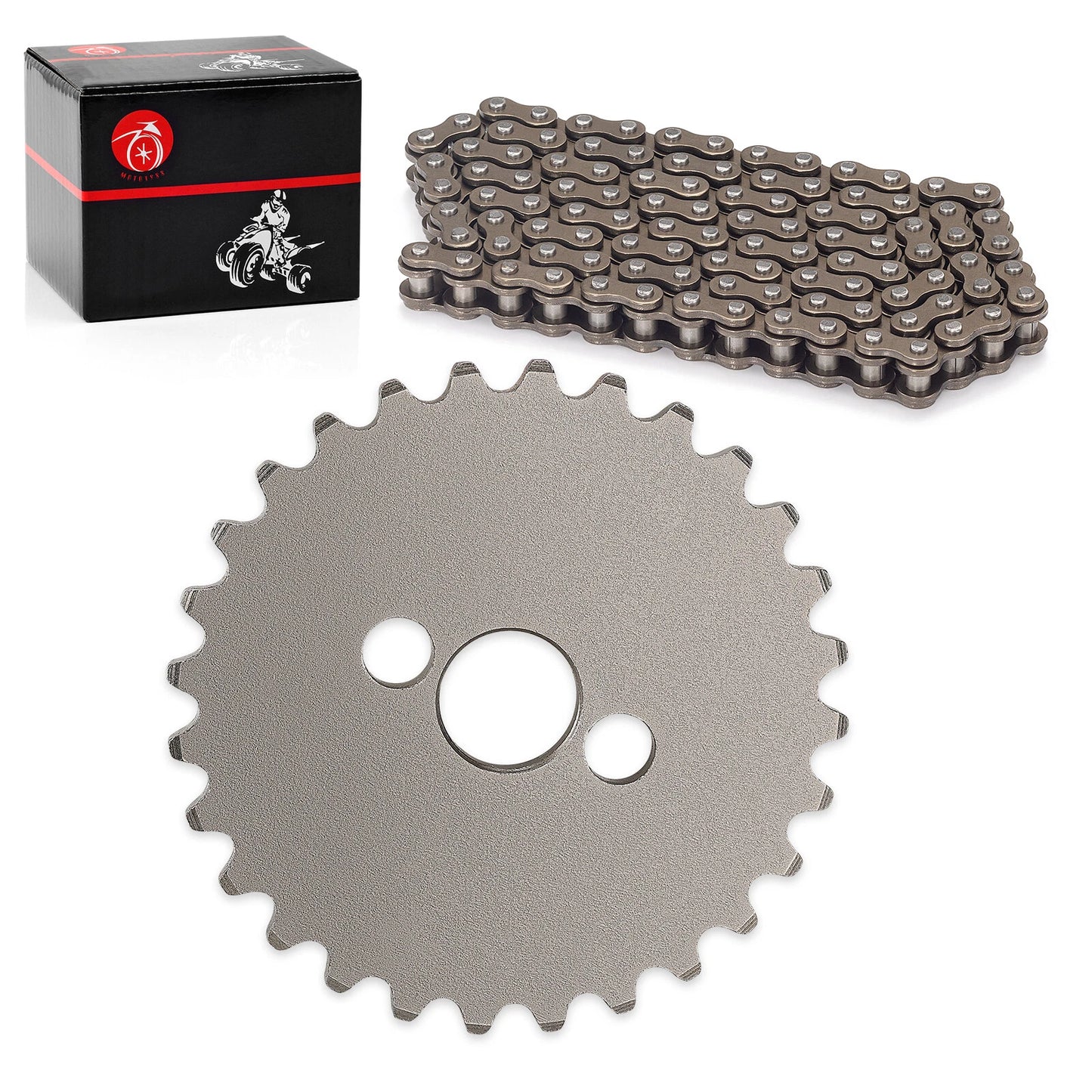 Camshaft Sprocket 28T & Timing CHAIN For Honda XR80 XR80R XL80S (1979–1999)