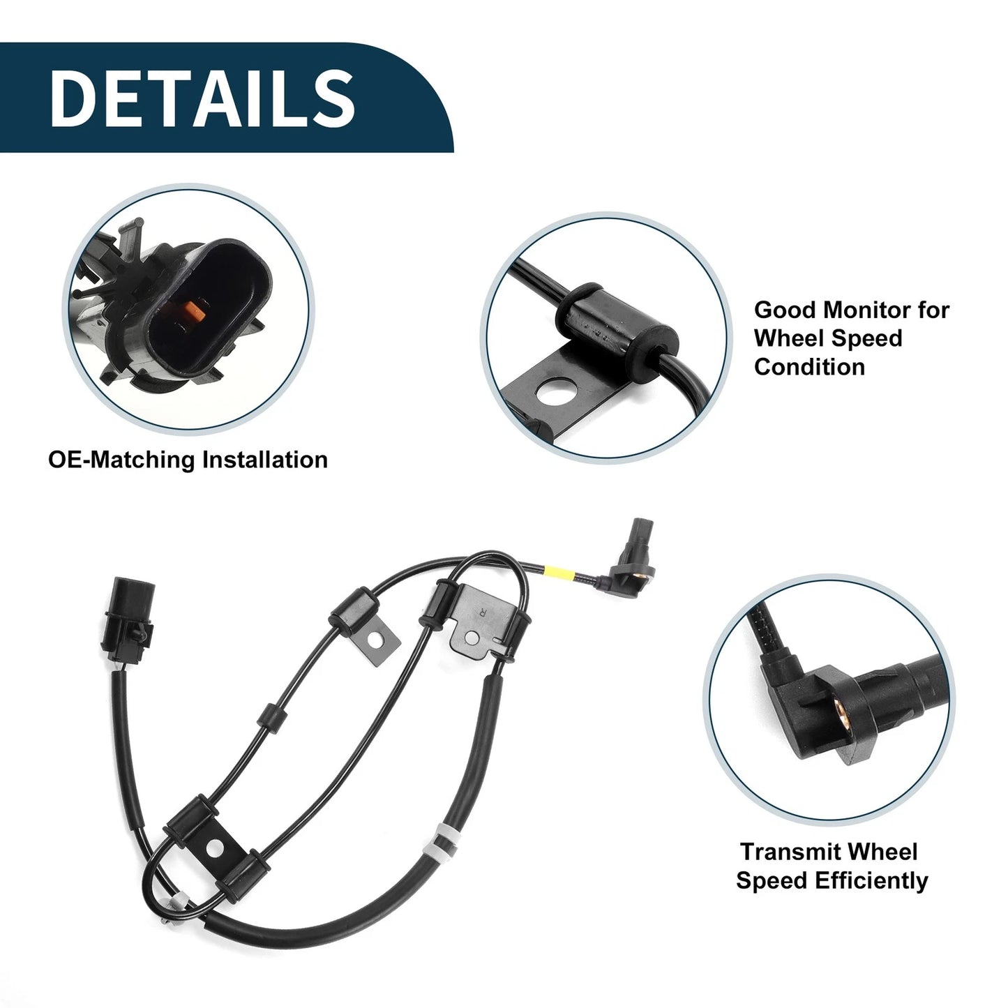 ABS Wheel Speed Sensor for Kia Rio (2006-2007)