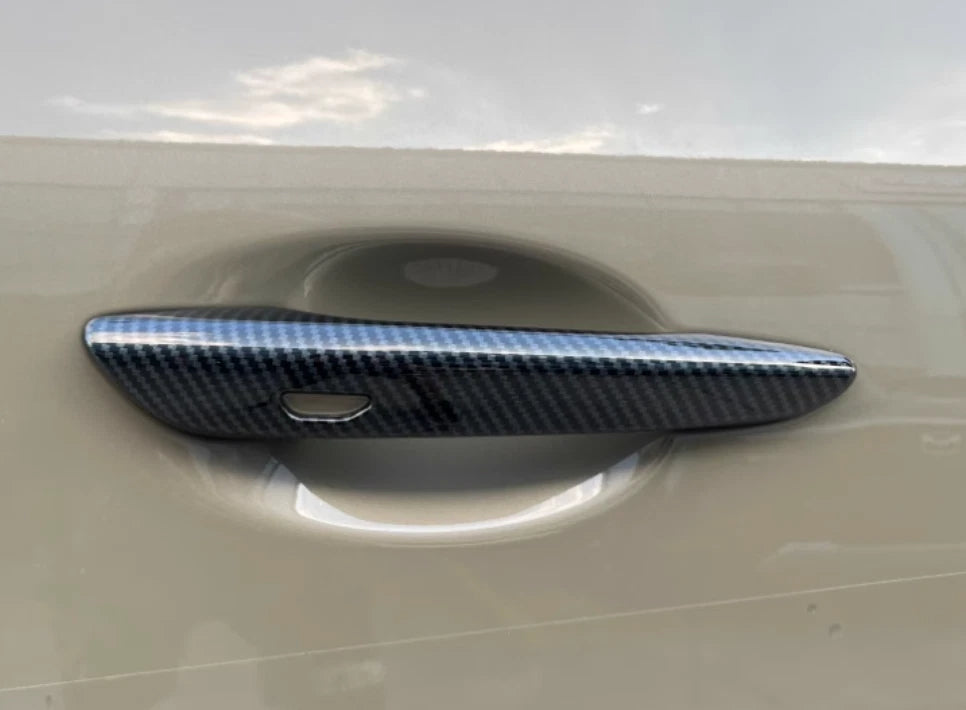 Smartkey Door Handle Side Lid Carbon Fiber Cover Trim for Mazda CX-50 (2023-2024)