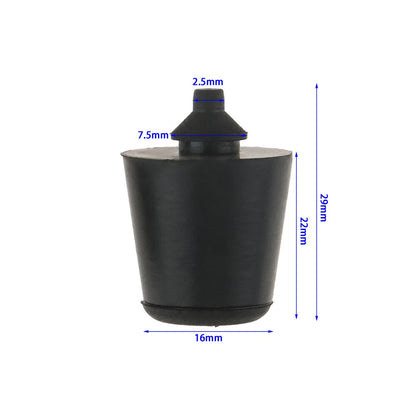 4 x Car Door Buffer Block Rubber Damper Black for Ford Escape, Ecosport (2013-2017)