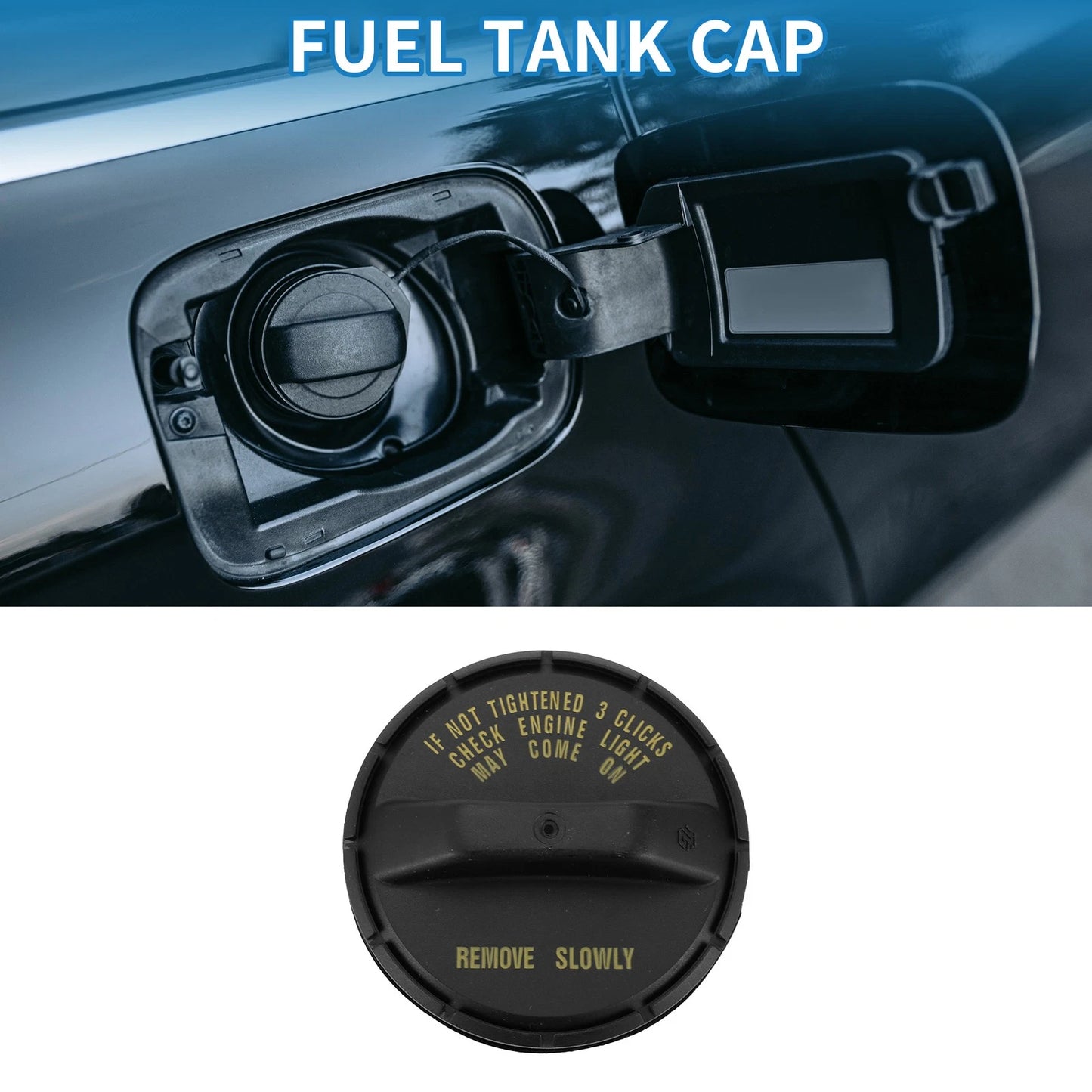 Gas Fuel Cap for Honda Civic (2001-2005) - Fuel Filler Cap No. 17670S5AA32