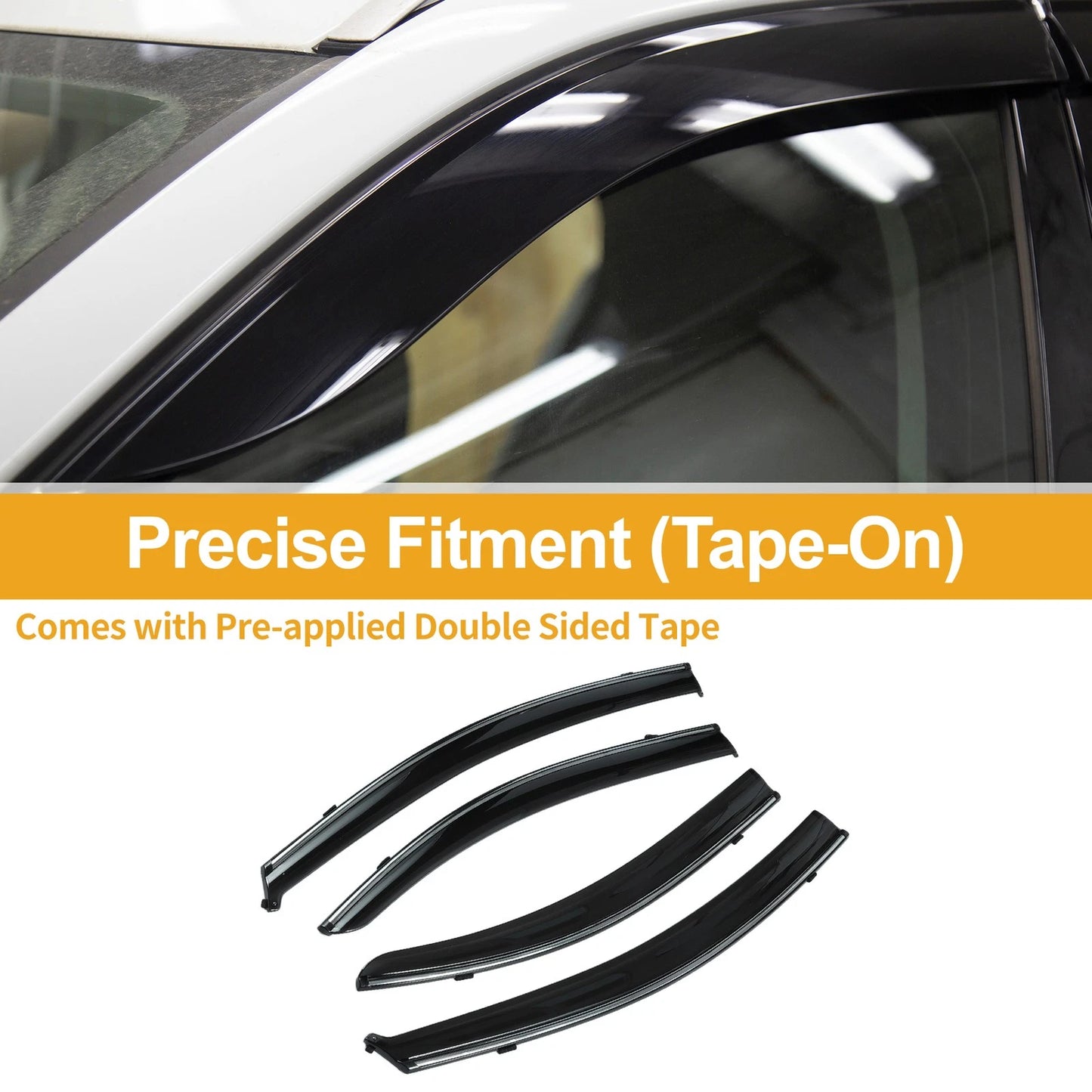 Window Deflectors for Chevrolet Aveo Sedan (2007-2010)