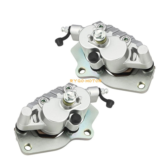 2 x Front Left/Right Caliper & Pads for Kawasaki Mule PRO-MX KAF700(2019–2024)