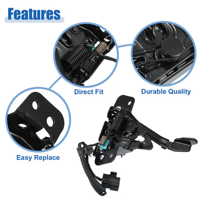 Hood Latch Assembly for Kia Forte (2017-2018)