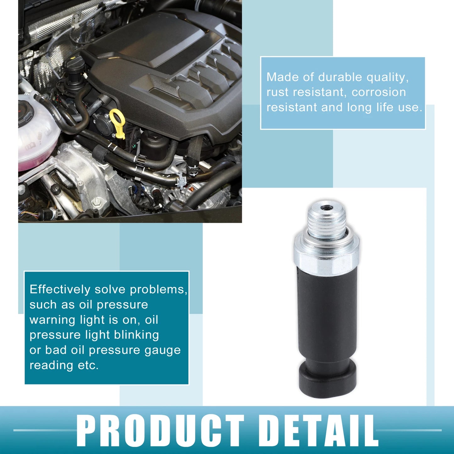 Oil Pressure Sensor Switch for Chevy Tahoe (1998-2000)