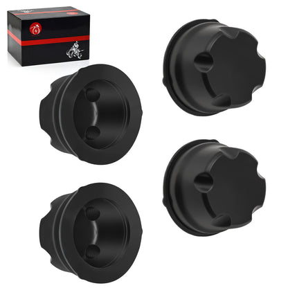 4x Front & Rear Wheel Caps for Suzuki Ozark 250 LT-F250 2x4 (2002–2014)