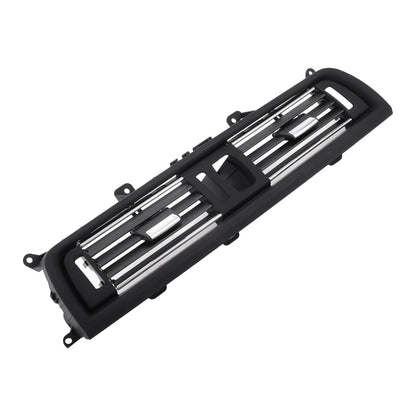 Center Dash A/C Outlet for BMW 550i (2010-2015) Black Silver Tone