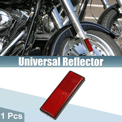 Universal / 88x32mm / Spoke Reflector Red for Universal Motorcycle