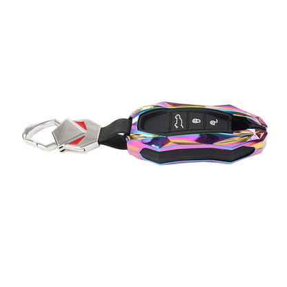 Colorful Smart Key Fob Cover Case for Porsche Cayenne Panamera 911 Macan