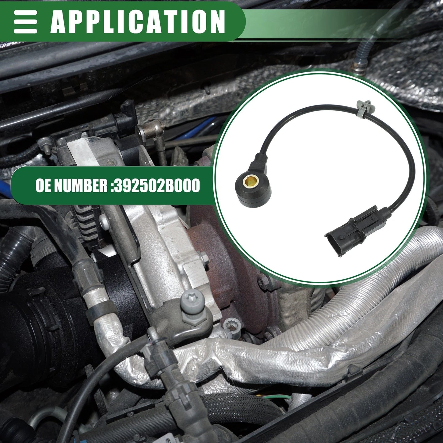 Ignition Knock Sensor for Kia Rio 1.6L (2012-2019)