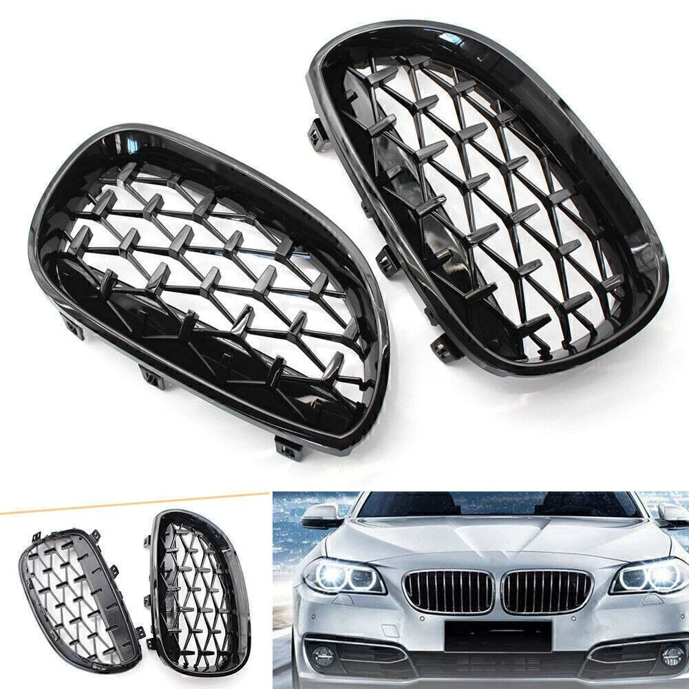 Diamond Meteor Front Kidney Grill for BMW E60 5 Series (2003-2009)