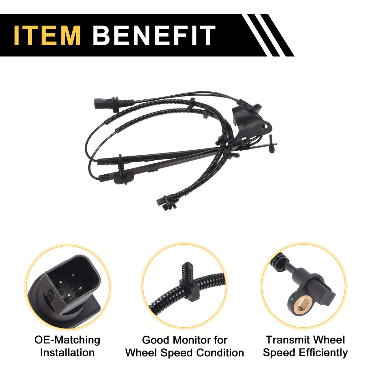 ABS Wheel Speed Sensor for Ford Fiesta (No.3N2Z2C204A) (2011-2019)