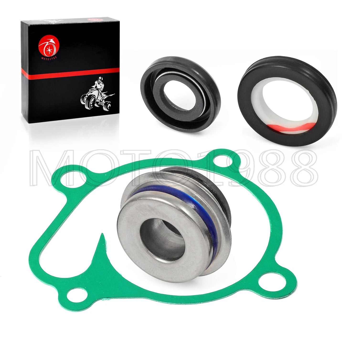 Water Pump Seal Gasket Rebuild Kit for Suzuki LT250R Quadracer (1985–1986)