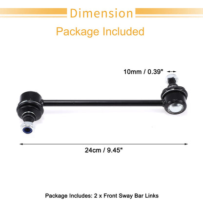 Rear Stabilizer Sway Bar Link Set with Bushing for Toyota Camry (2002-2011)