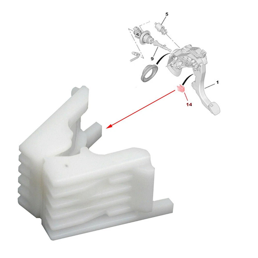 Clutch Pedal Spring Clip for Citroen