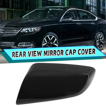 Left Side Wind Mirror Cover Caps for Chevy Impala 2014-2020 - Gloss Black