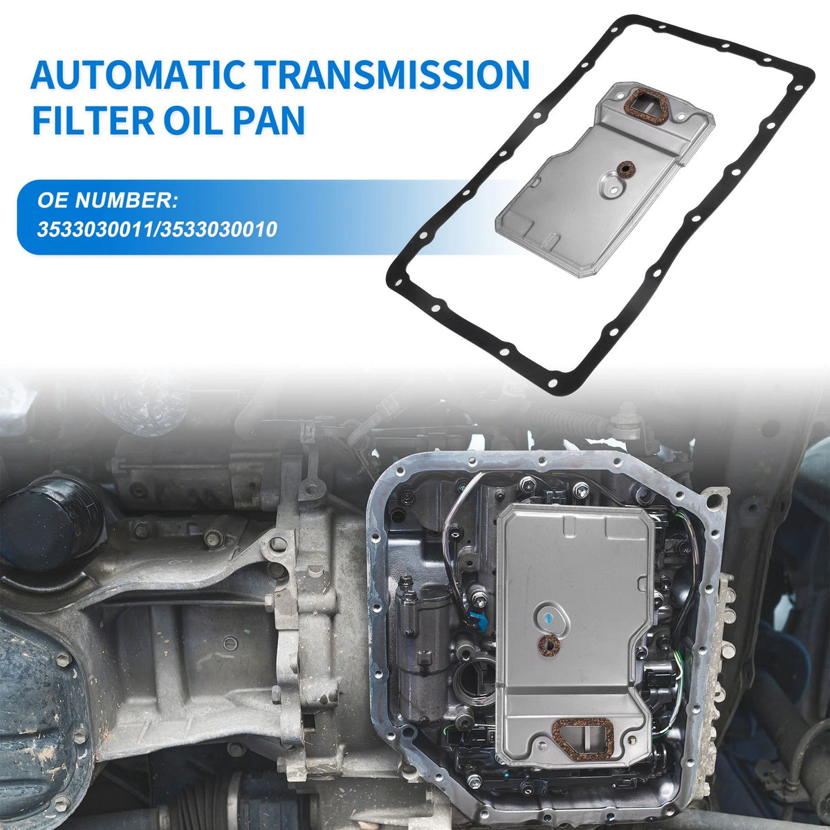 Transmission Filter Oil Pan Gasket for Toyota Cressida