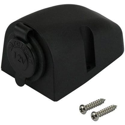 12V-24V Surface Mount Cigarette Socket Power Outlet for Boat/Caravan/RV