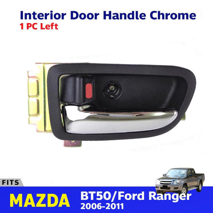 Interior Door Handle Chrome LH Fits Mazda BT50 Ford Ranger Pickup 2006-11 D06
