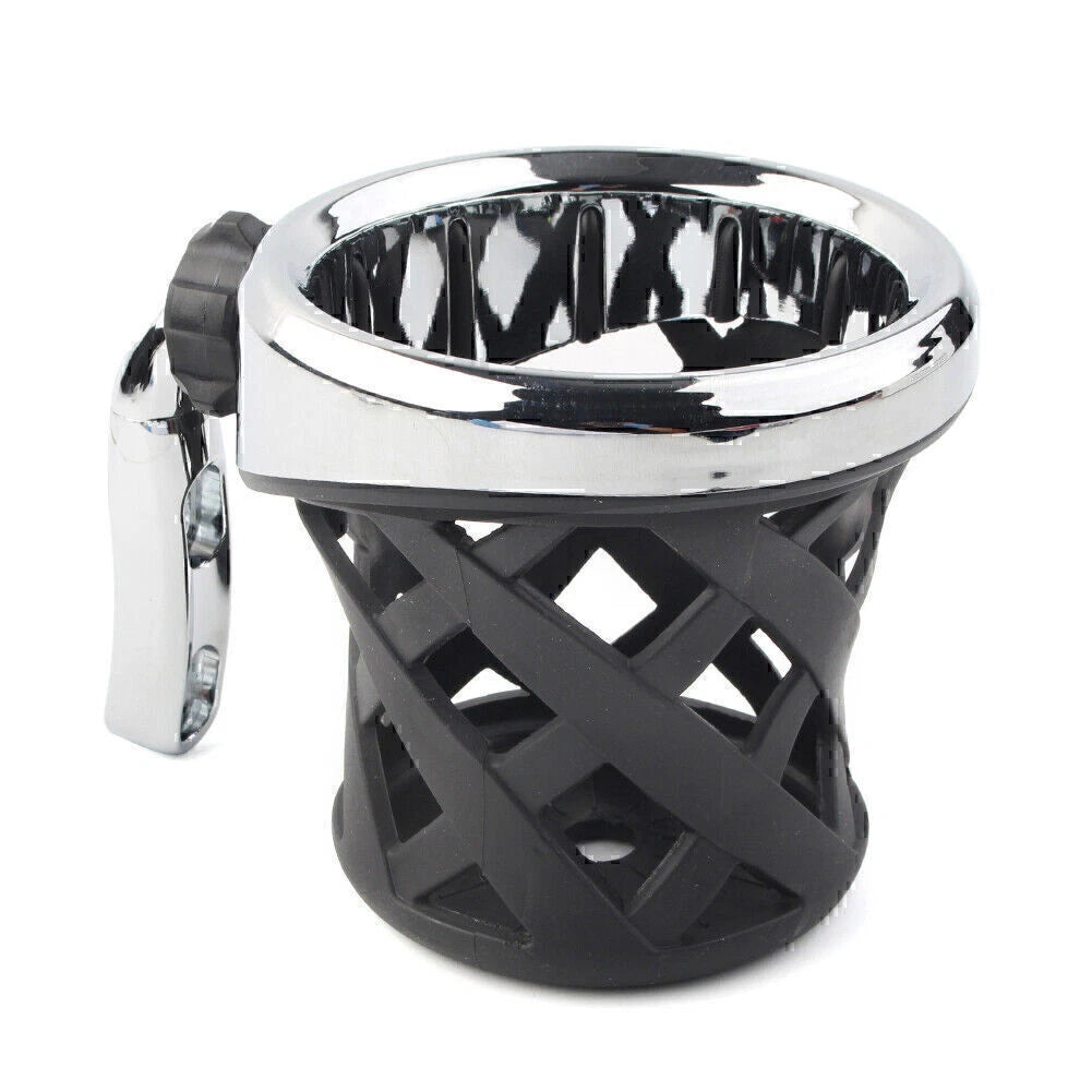Universal Motorcycle Cup Holder Drink w/ Mesh Basket for Goldwing GL1800 (2001-2021)