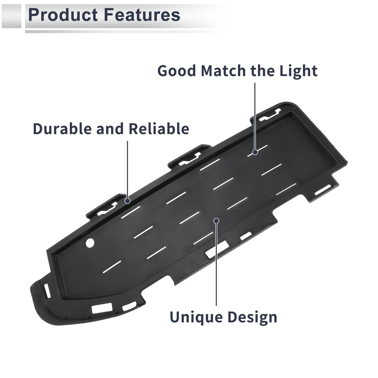 1 Pc Front Left Fog Light Grill for BMW 5 Series (2018-2020)