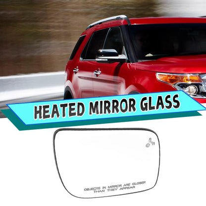 Heated Blind Spot Right Side Rearview Mirror Glass for Ford Explorer (2011-2019)