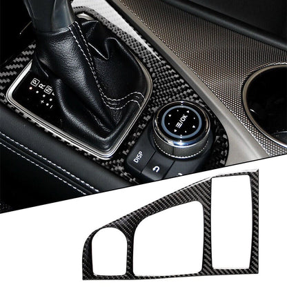 Carbon Fiber Console Gear Shift Cover Trim for Infiniti Q50 Q60 (2014–19)