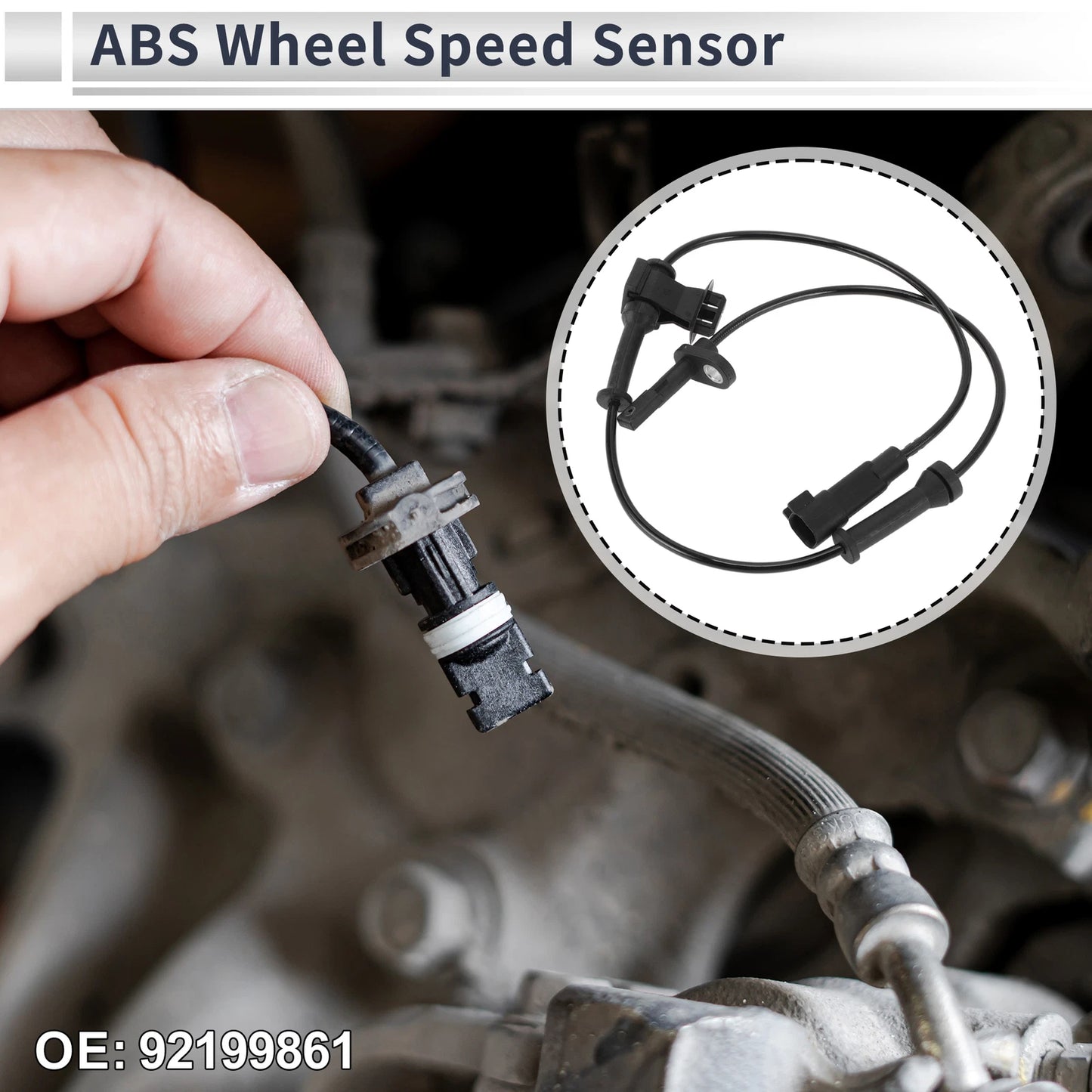 ABS Wheel Speed Sensor for Chevrolet Camaro (2010 - 2015)