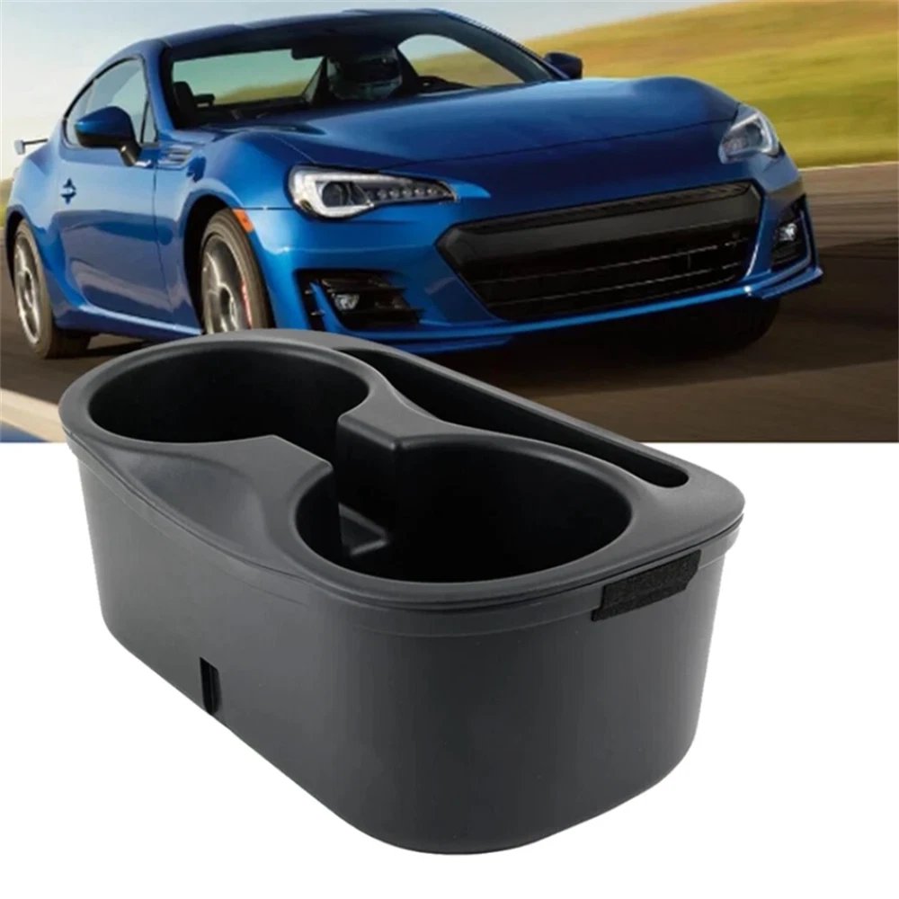 Black Center Console Cup Holder for Subaru BRZ (2013-2020)