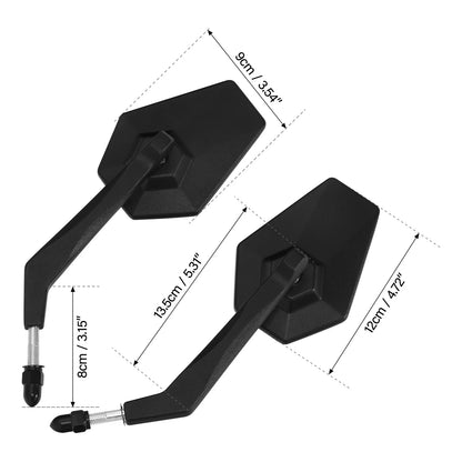 Black Rear-View Mirrors for Harley CVO Road Glide (2023-2025)