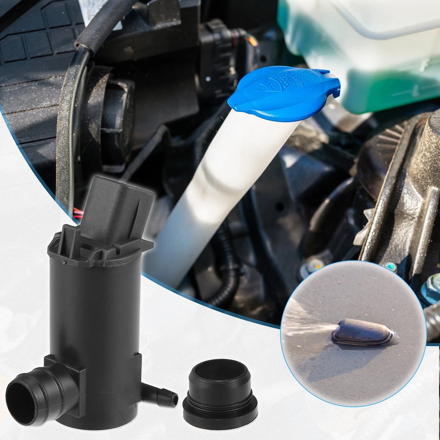 Windshield Washer Pump for Hyundai Accent (2006-2011)