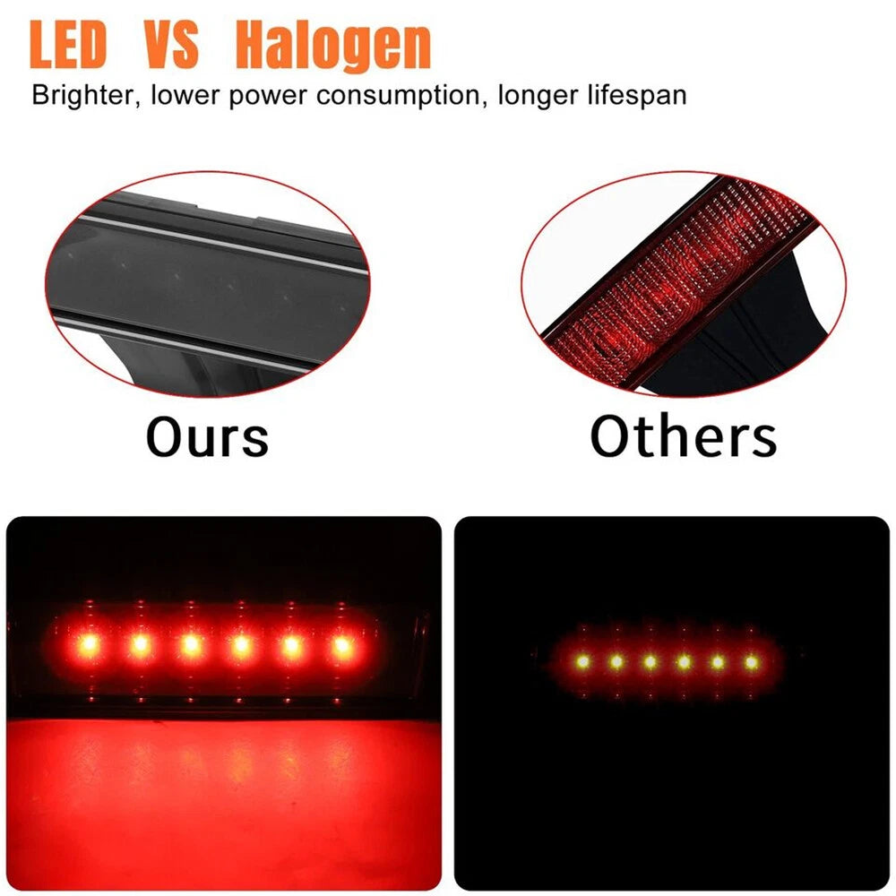 LED Third Brake Lamp for Jeep Wrangler 2007-2018 JK 2x4 Door