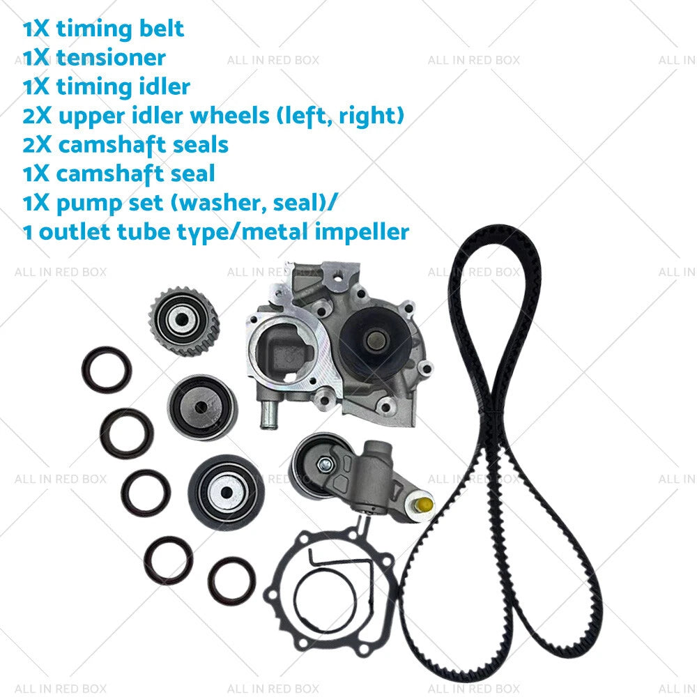 Timing Belt Kit & Water Pump for Subaru Impreza, Forester EJ253 2.5L (2008-2014)