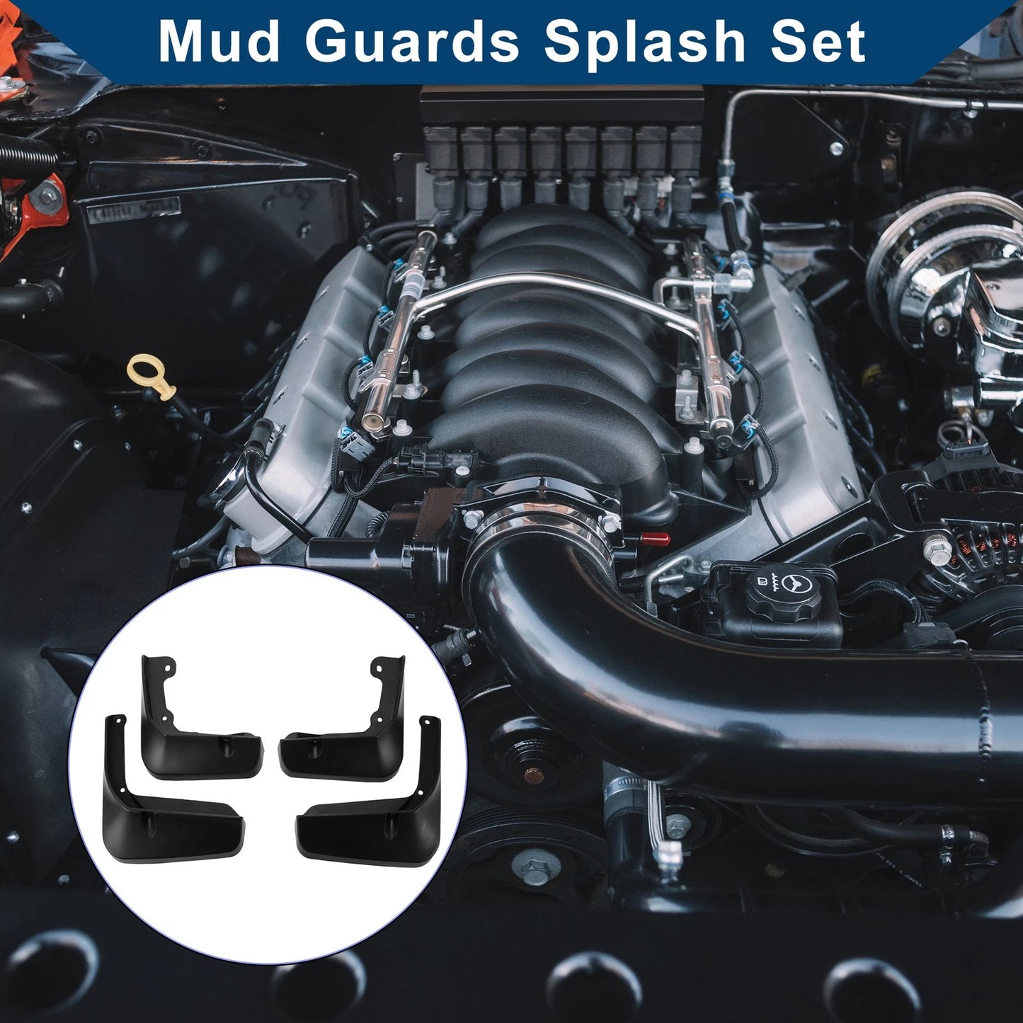 Mud Flaps Splash Guards for Toyota Camry (2015-2017)