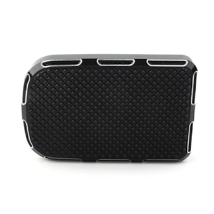 Black CNC Brake Pedal Pad Cover for Harley Touring Electra Street Tri Glide (2009-2023)