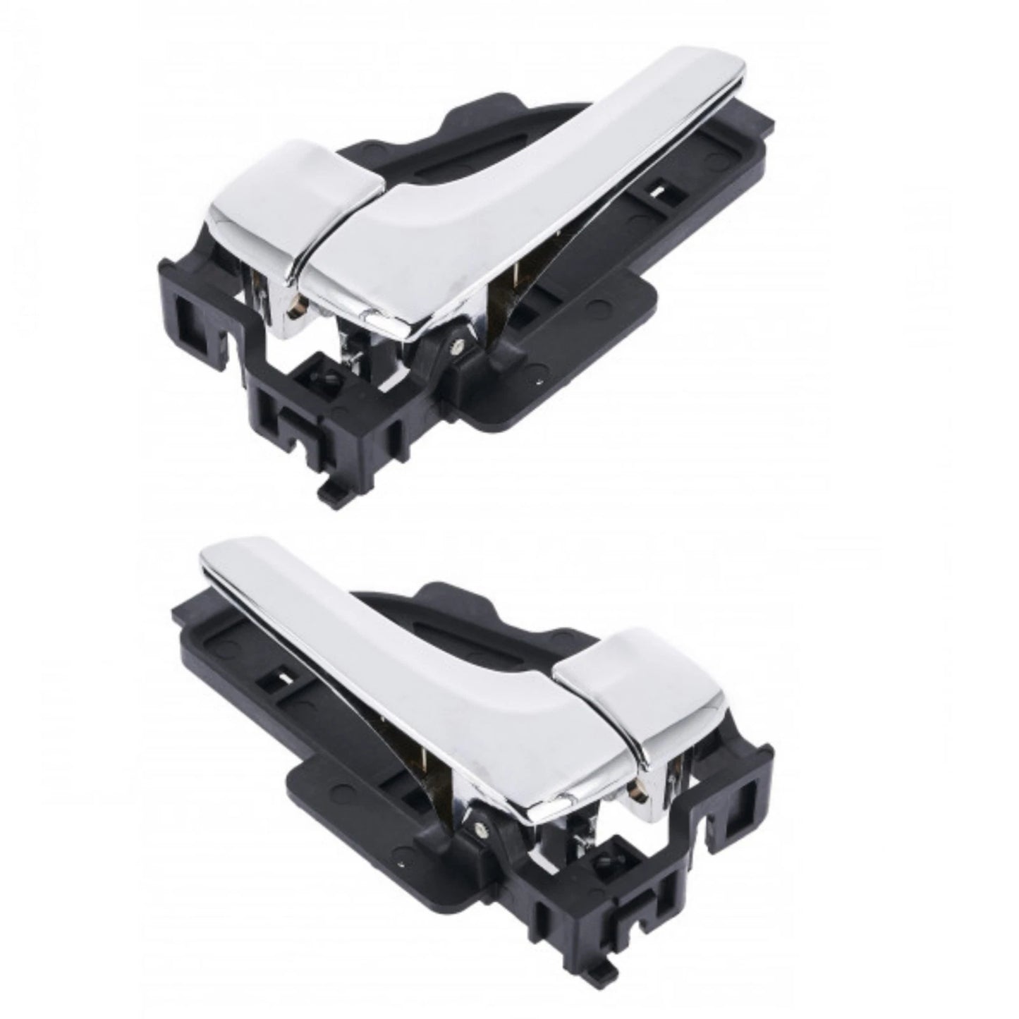 Door Handle Inner 4x Chrome Front Rear Left+Right for Hyundai iX35 (2010–2015)