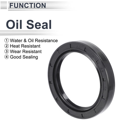 Oil Seal / 48x65x10mm / Rotary Shaft Seal NBR Rubber 5 Pcs