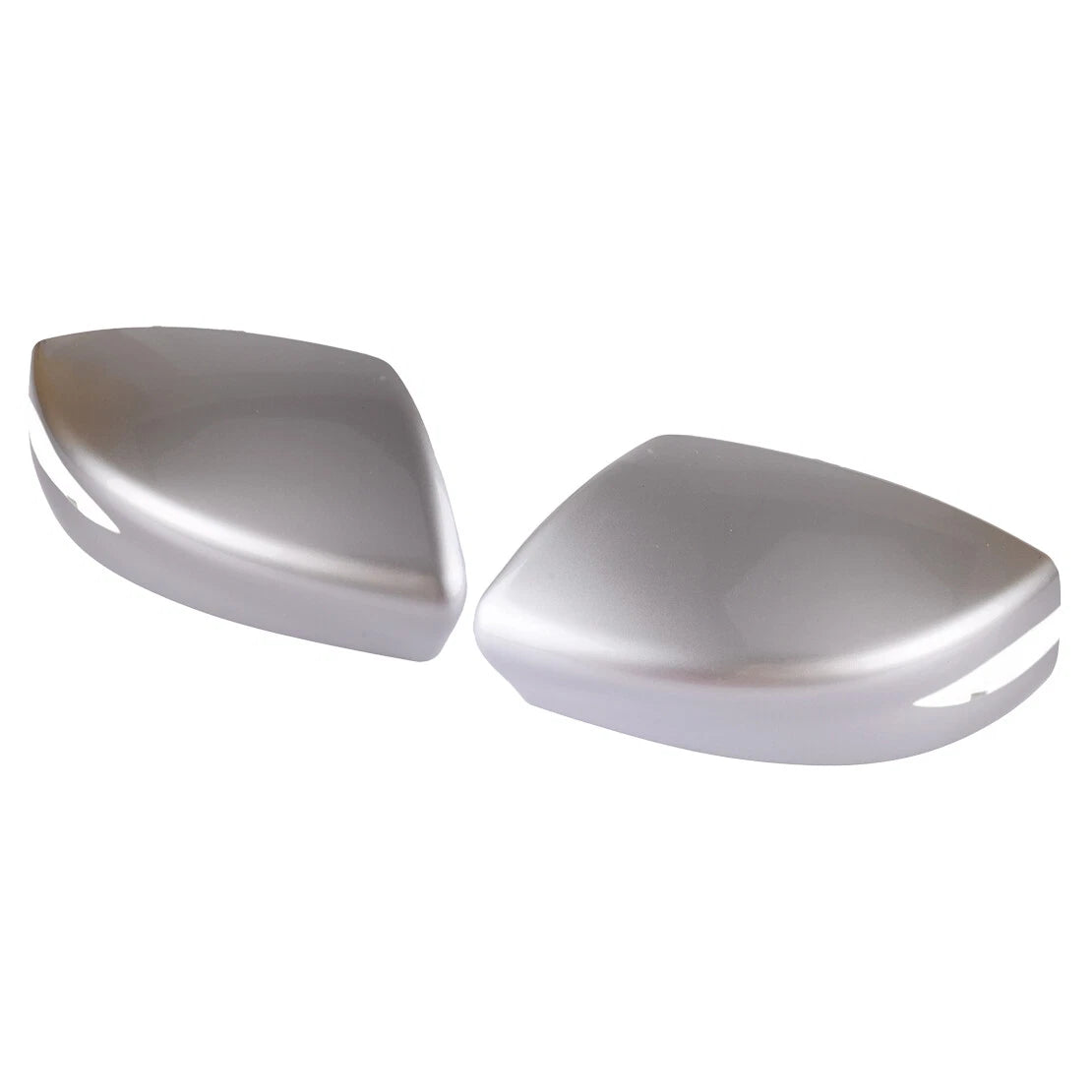 Silver Rearview Mirror Cover Caps for Nissan Sentra (2013-2019)