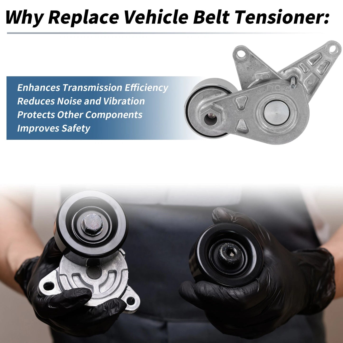 Belt Tensioner for Suzuki Wagon R (2013-2016) - Metal 1 Pc