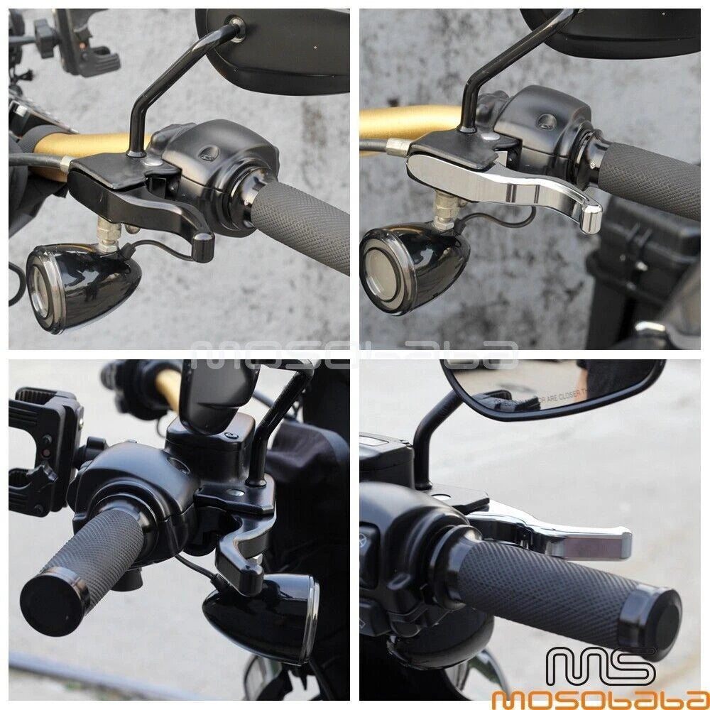 Shorty Brake Clutch Levers for Harley Softail Slim FLSL FXBB FXLR FLHC FXST (2018-2023)