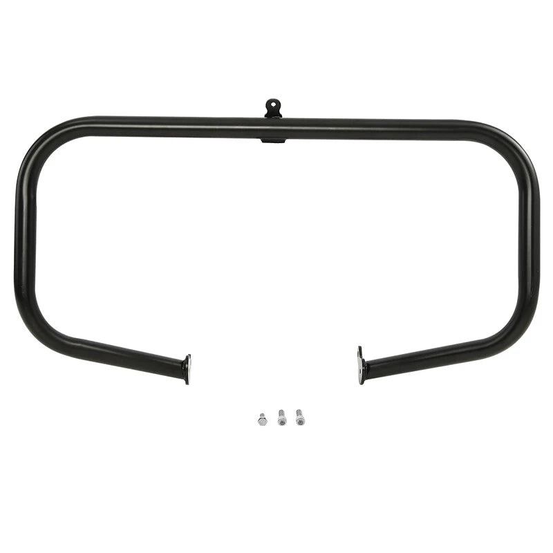 Black Highway Engine Guard Bar Footpeg for Harley Electra Street Glide (09-24)